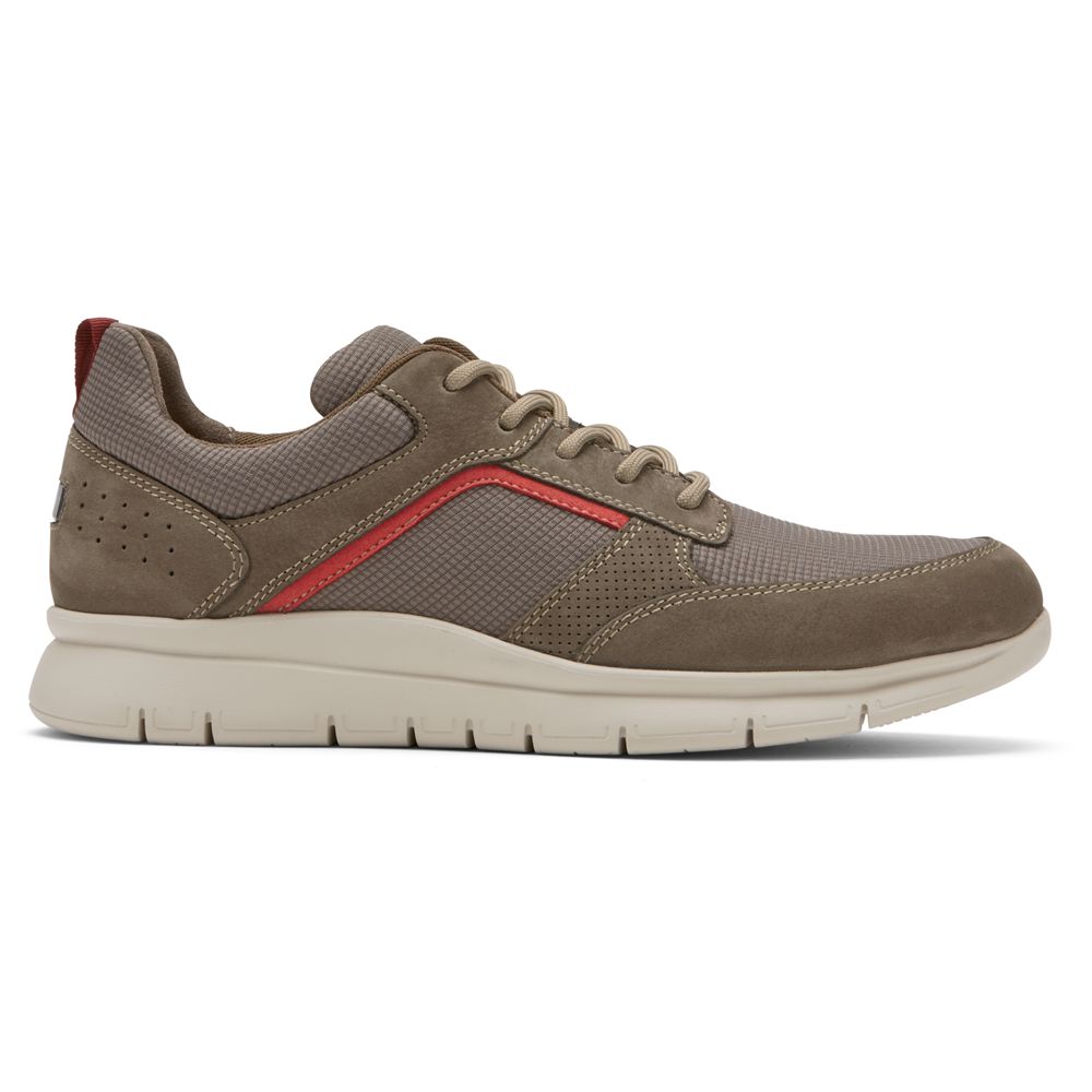 Rockport Canada Primetime Casual Mudguard - Mens Sneakers Khaki (ATC735461)